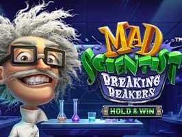 Mad Scientist Breaking Beakers